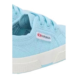 SUPERGA sneakers tinta unita con lacci Azzurro per Neonato S0005P0 AZZURRO SUPERGA