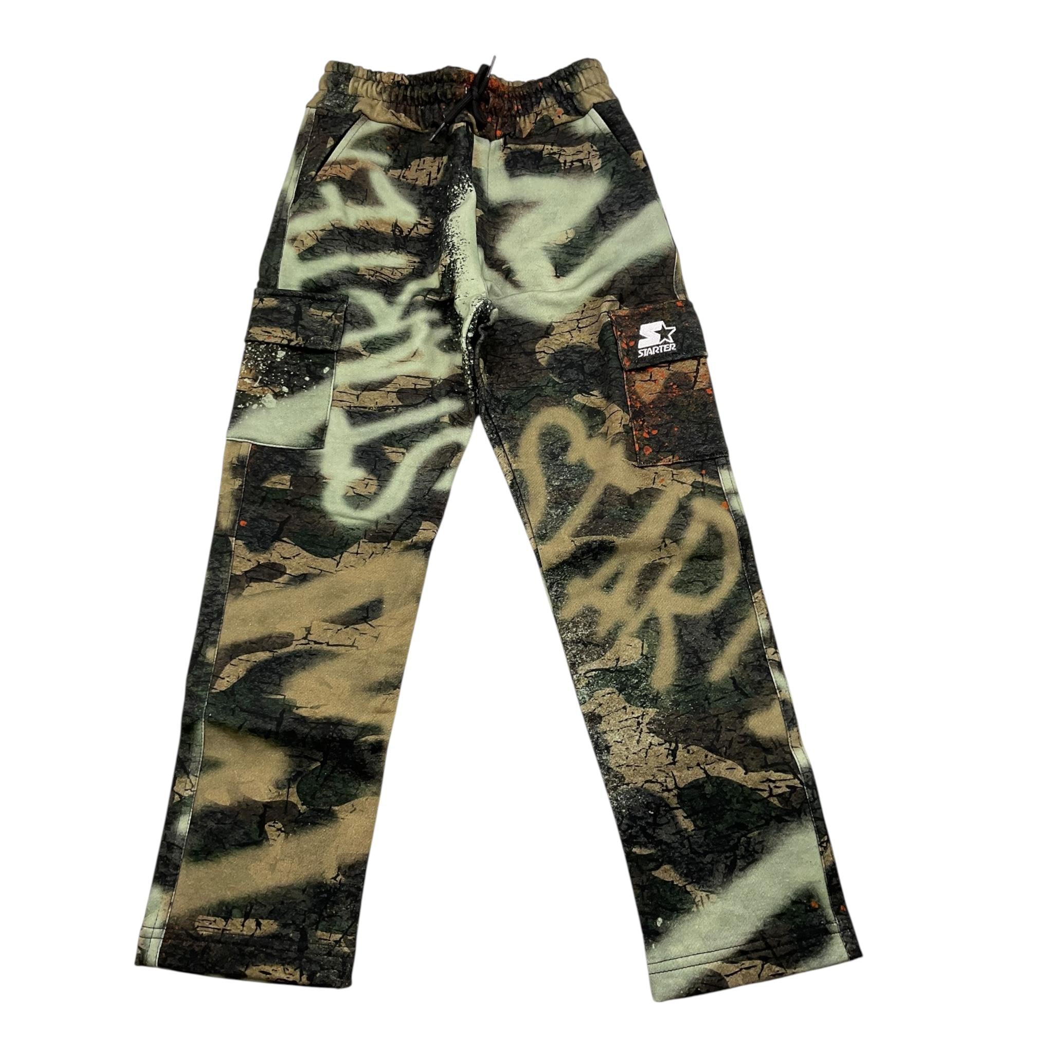 STARTER pantalone tuta stampa fantasia Verde per Bambino 1297 VERDE STARTER