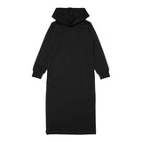 DIESEL abito in felpa tinta unita con cappuccio Nero per Bambina J02012 NERO DIESEL