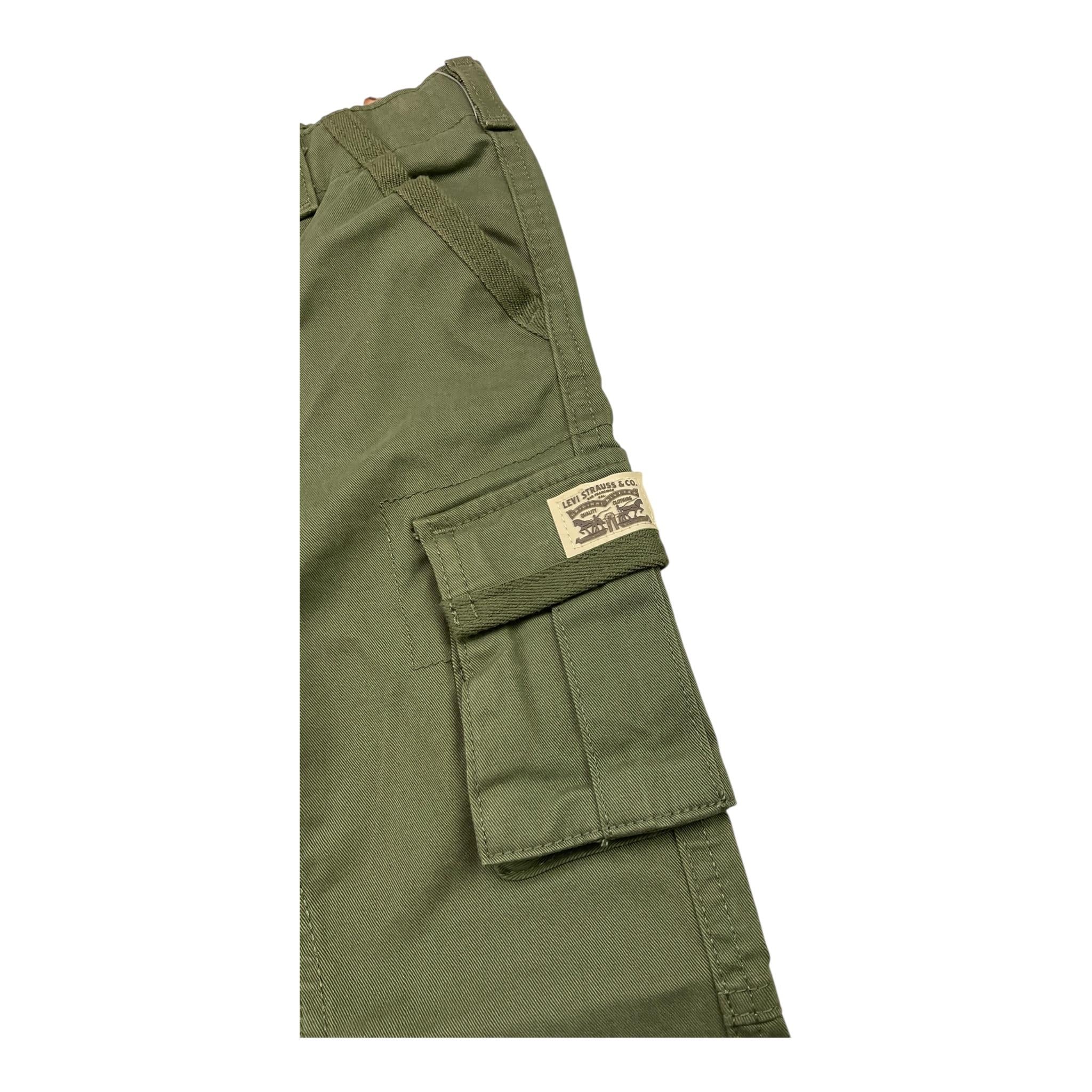 LEVI'S pantalone tinta unita con tasconi Verde per Bambino 9EL21 VERDE LEVI'S