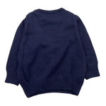 CESARE PACIOTTI maglia girocollo tinta unita con logo Blu per Neonato MGP5355BN BLU CESARE PACIOTTI