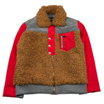 JOHN RICHMOND giubbino teddy tinta unita con maniche in contrast Cammello per Bambino RBA25151GB CAMMELLO JOHN RICHMOND