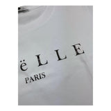 GAELLE t-shirt girocollo tinta unita con stampa Bianco per Bambina 2746M00088 BIANCO GAELLE