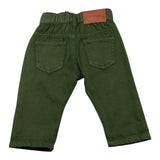 TRUSSARDI pantalone tinta unita cn 5 tasche Verde per Neonato TIA25035PA VERDE TRUSSARDI