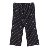ELISABETTA FRANCHI pantalone tinta unita logato Blu per Bambina EGPA069 BLU ELISABETTA FRANCHI