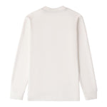 SARABANDA shirt girocollo tinta unita con stampa in rilievo Bianco per Bambino A531X BIANCO SARABANDA