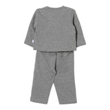 IL GUFO completo 2 pezzi felpa-pantalone tinta unita Grigio per Neonata A24DP500M0100 GRIGIO IL GUFO
