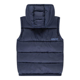 LEVI'S giubbino smanicato tinta unita con zip e cappuccio Blu per Bambino 8EL259X BLU LEVI'S