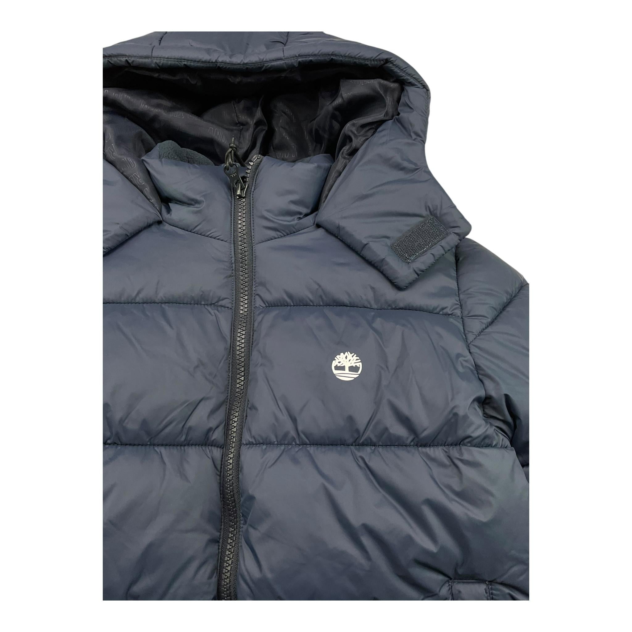 TIMBERLAND giubbino tinta unita con cappuccio Blu per Bambino T26593 BLU TIMBERLAND