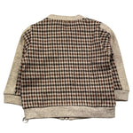 M+E' felpa con zip stampa fantasia Beige per Neonato I24145 BEIGE M+E'