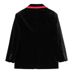 STELLA McCARTNEY giacca tinta unita in velluto Nero per Bambino TV2D54 NERO STELLA McCARTNEY