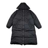 BALMAIN giubbino tinta unita modello lungo con cappuccio Nero per Bambino BV2R40 NERO BALMAIN