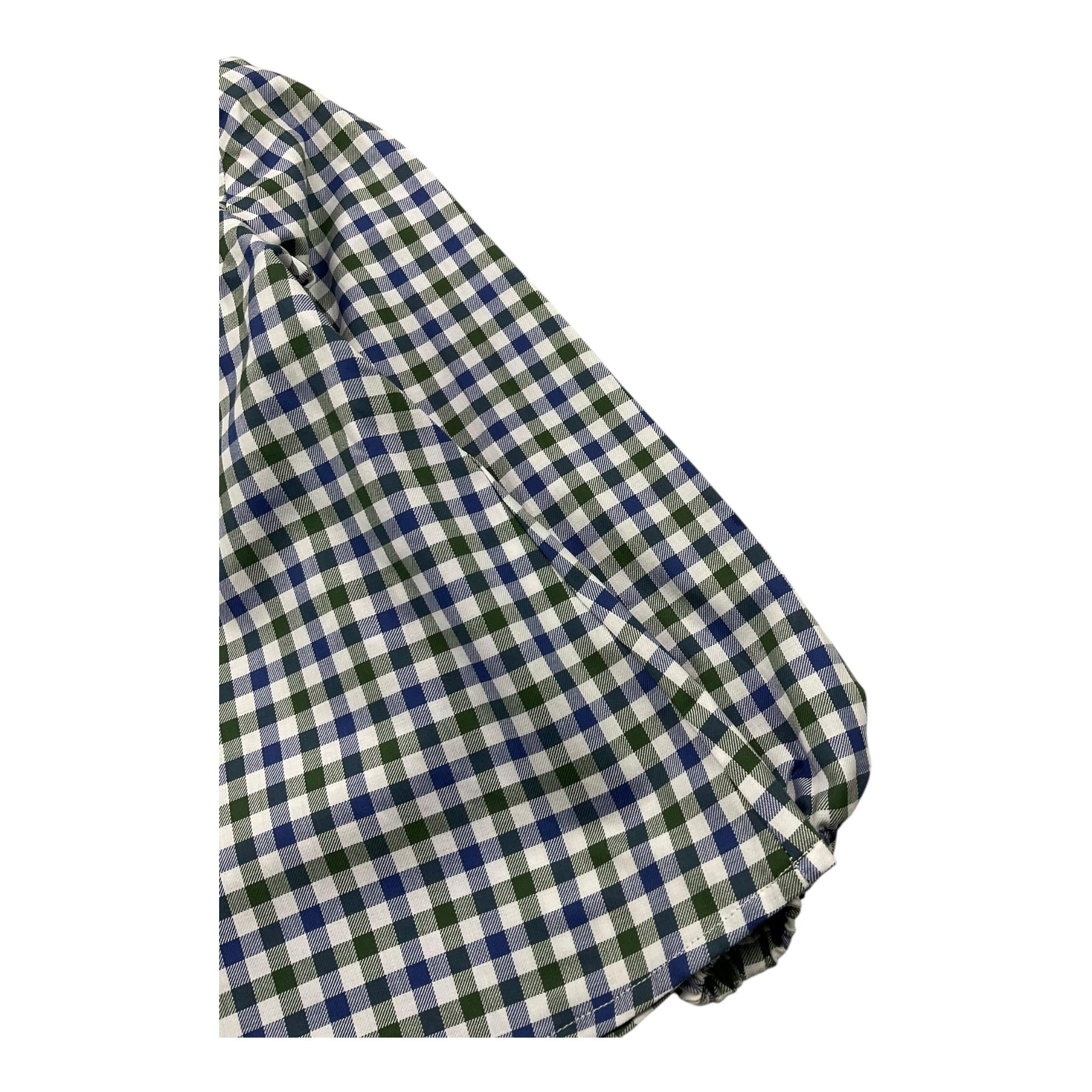 LITTLE BEAR camicia tinta unita con fantasia a quadrettini Bianco per Neonata 7225 BIANCO LITTLE BEAR