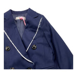 VICOLO giacca tinta unita con profili in contrasto Blu per Neonata 3141J00131N BLU VICOLO