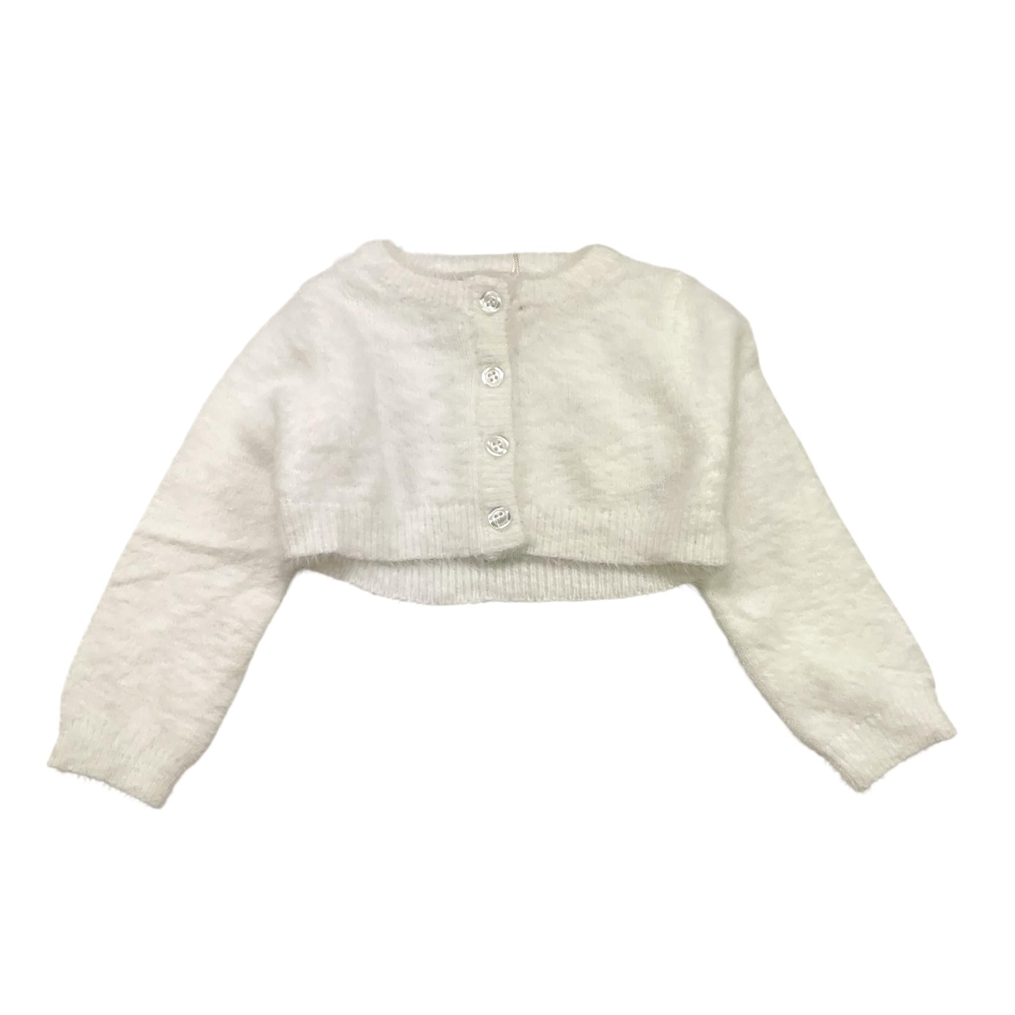 ALICE PI coprispalle tinta unita in pelliccia Bianco per Neonata W231810 BIANCO ALICE PI