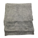 LIU JO sciarpa tinta unita con logo brillantinat Grigio per Bambina G63080 GRIGIO LIU JO