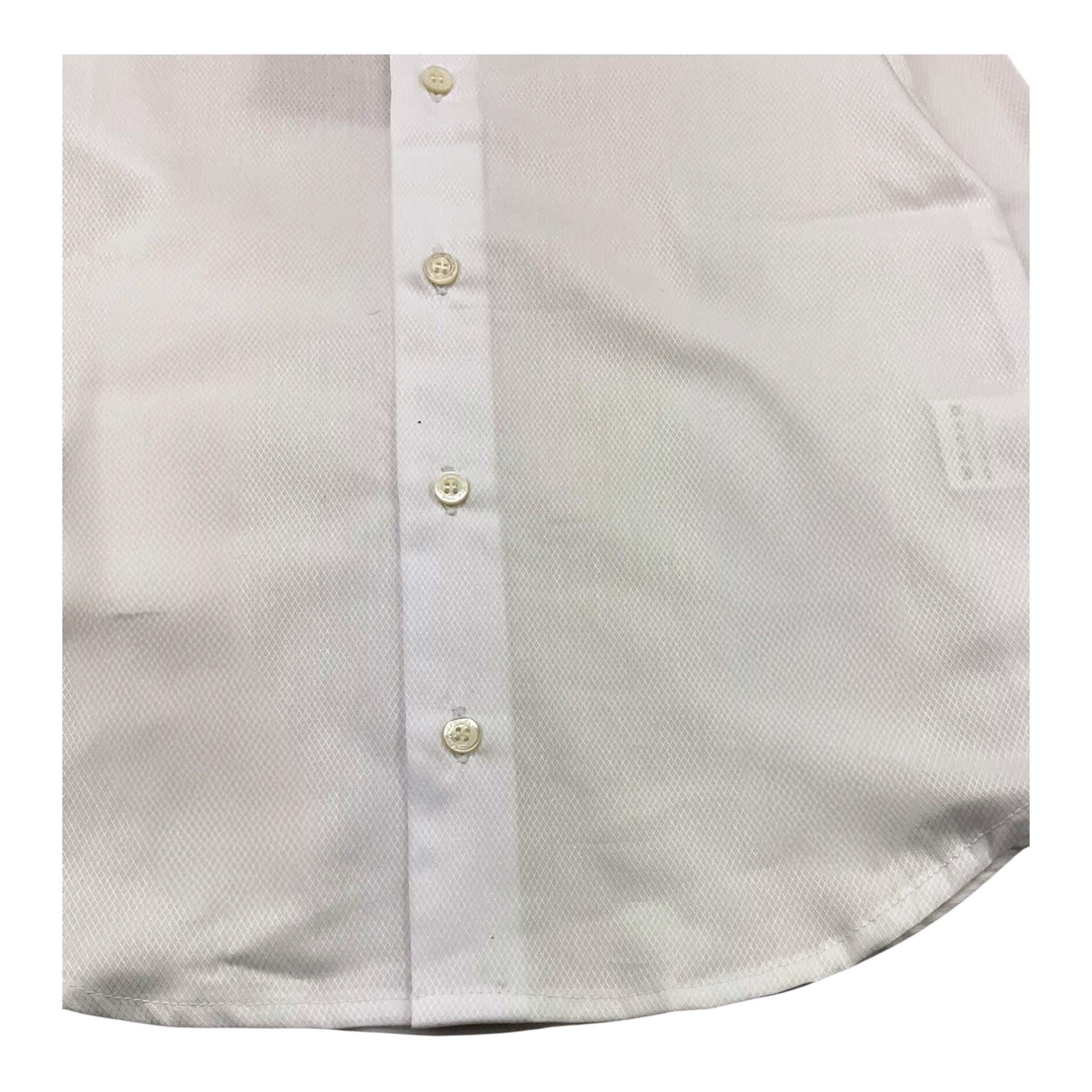 LA STUPENDERIA camicia manica lunga tinta unita Bianco per Bambino CJCM21 BIANCO LA STUPENDERIA