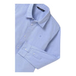 NUKUTAVAKE camicia tinta unita manica lunga Azzurro per Bambino 874 AZZURRO NUKUTAVAKE