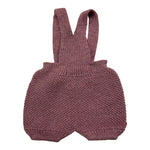 BABIDU salopette tinta unita con bottoni Viola per Neonata 30683 VIOLA BABIDU