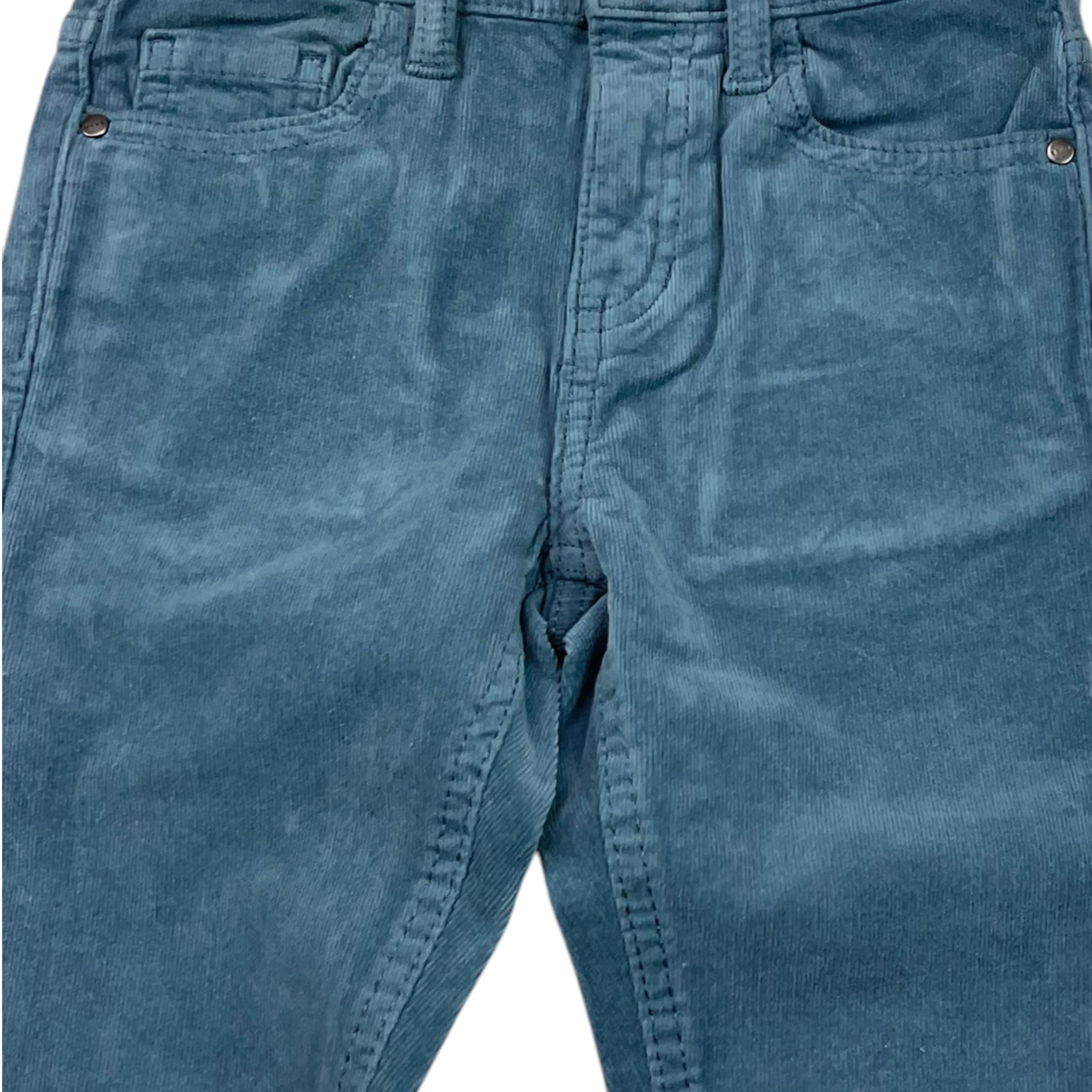MAYORAL pantalone tinta unita con girovita regolabile Petrolio per Bambino 537 PETROLIO MAYORAL