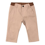 FENDI pantalone tinta unita con elastico in vita Beige per Neonato BMF179 BEIGE FENDI