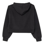 PINKO felpa tinta unita con cappuccio e stampa Nero per Bambina F4PIJGHS057 NERO PINKO