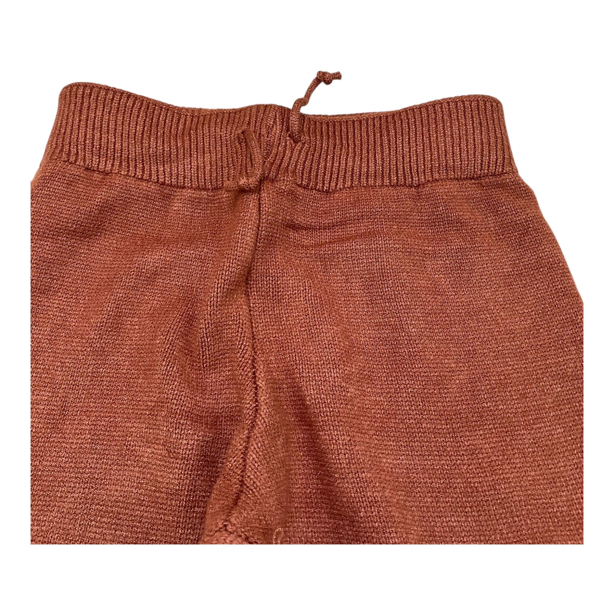 DIXIE pantalone tinta unita con elastico in vita Marrone per Bambina FJ08230G56 MARRONE DIXIE