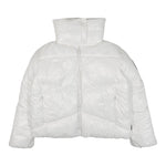 SAVE THE DUCK giubbino tinta unita con colletto Bianco per Bambino J31839G BIANCO SAVE THE DUCK