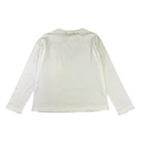 NUKUTAVAKE shirt girocollo tinta unita con stampa Bianco per Bambino 7079 BIANCO NUKUTAVAKE