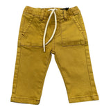 TRUSSARDI pantalone tinta unita con elastico in vita Giallo per Neonato TIA25087PA GIALLO TRUSSARDI