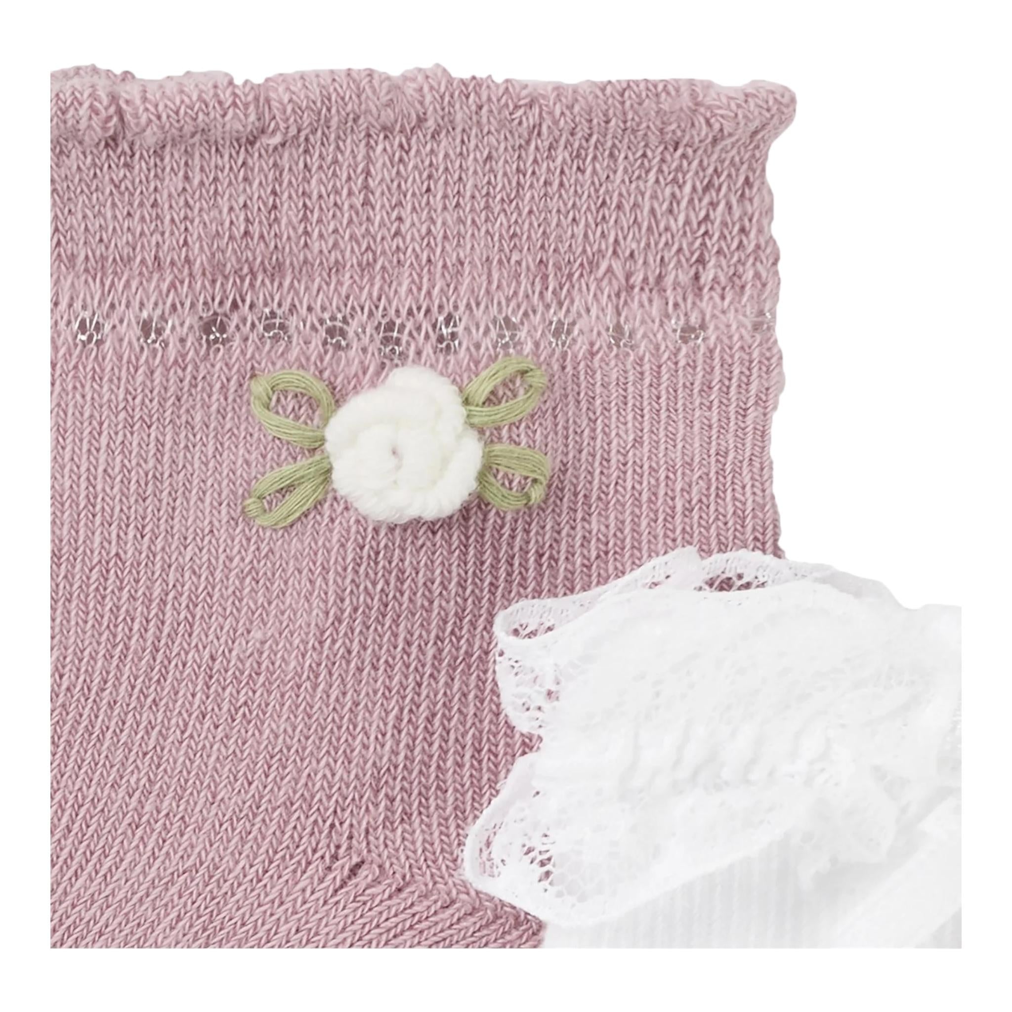 MAYORAL set calzini bicolore Bianco/rosa per Neonata 10655 BIANCO/ROSA MAYORAL