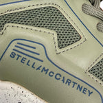 STELLA McCARTNEY sneakers tinta unita con lacci Verde per Bambino TV0Q96 VERDE STELLA McCARTNEY