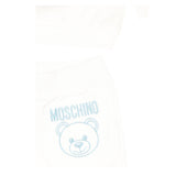 MOSCHINO completo 2 pezzi felpa-pantalone tinta unita Bianco per Neonato MUK051 BIANCO MOSCHINO