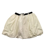 ELISABETTA FRANCHI gonna tinta unita a palloncino con elastico in vita Panna per Bambina EFGO163X PANNA ELISABETTA FRANCHI