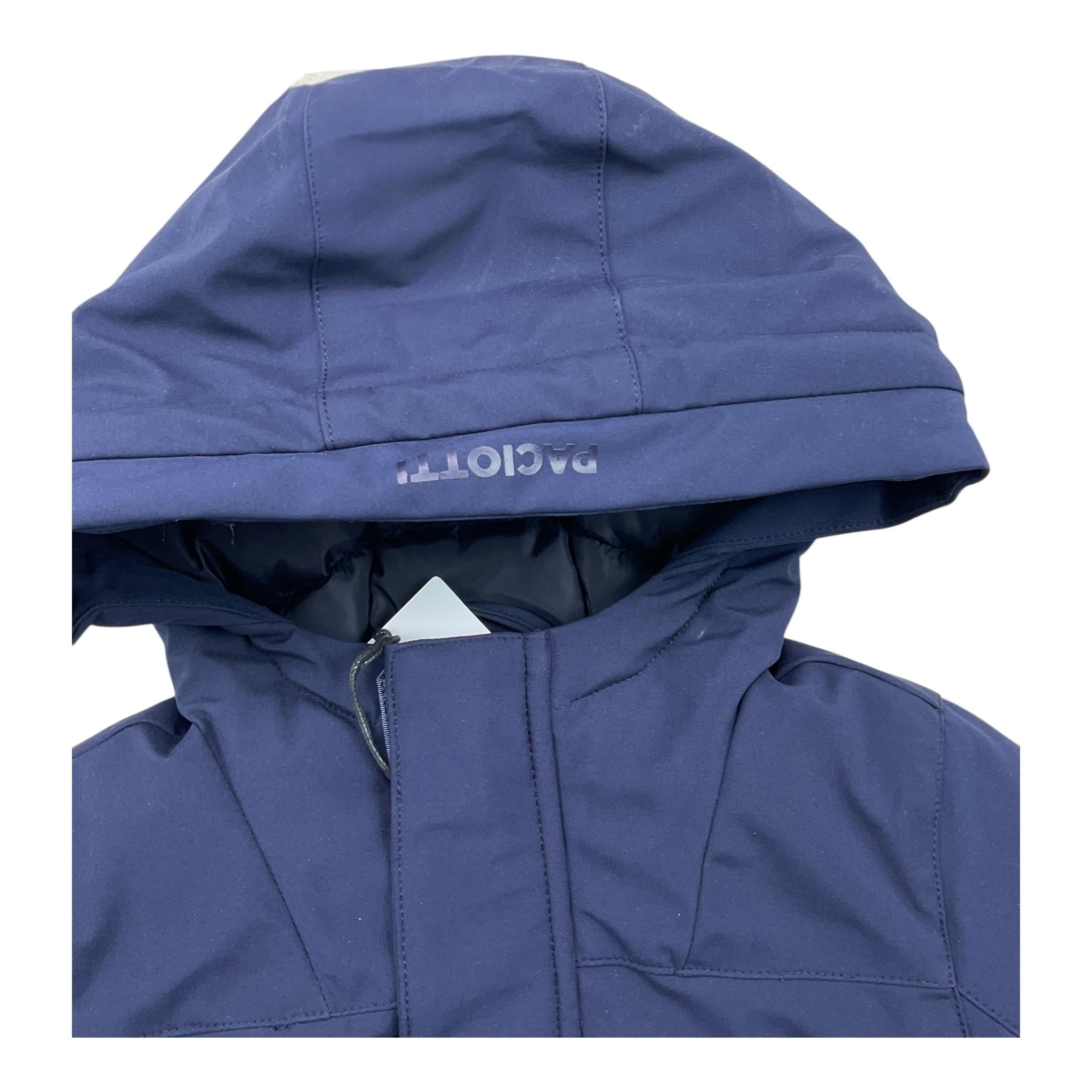 CESARE PACIOTTI giubbino tinta unita con zip e cappuccio Blu per Neonato GBP5352BXX BLU CESARE PACIOTTI