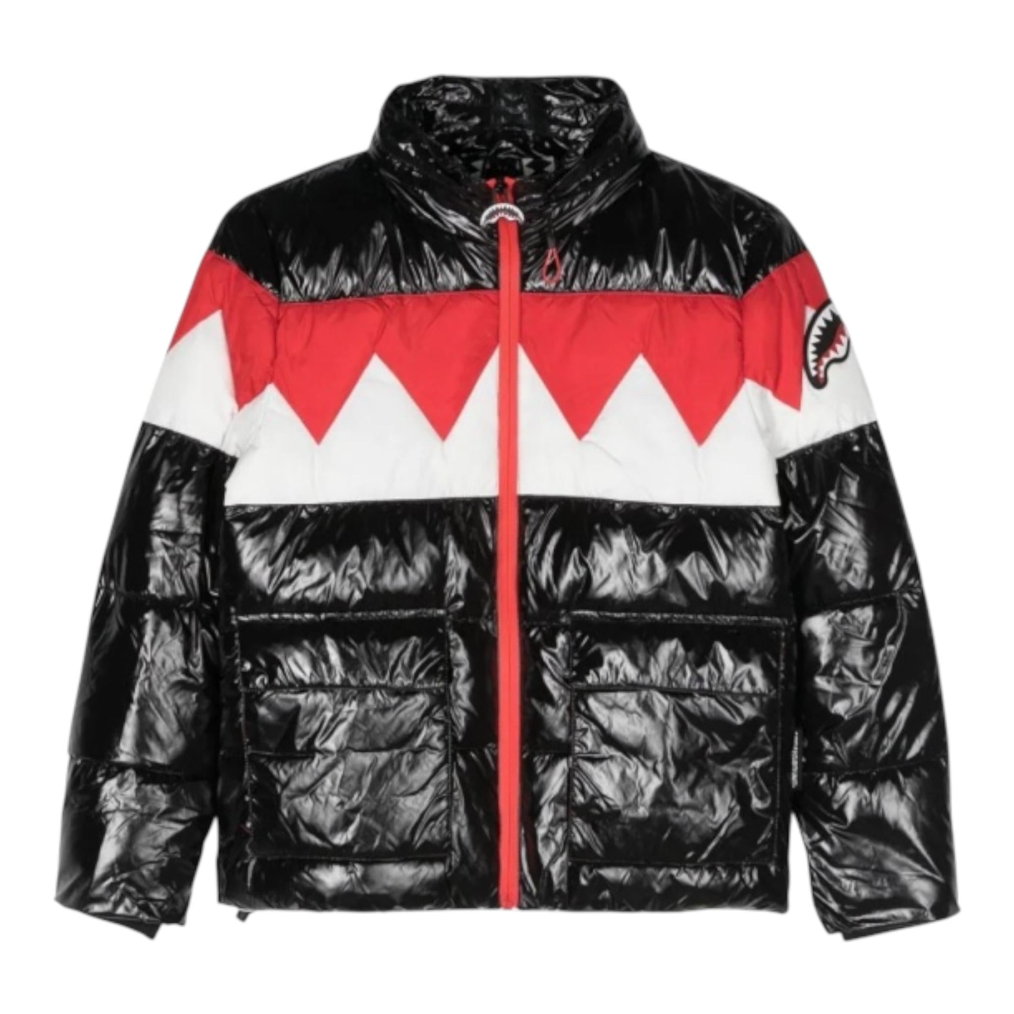SPRAYGROUND giubbino tricolore con zip  Nero per Bambino SPY908 NERO SPRAYGROUND