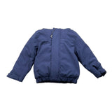 CESARE PACIOTTI giubbino tinta unita con zip e cappuccio Blu per Neonato GBP5352B BLU CESARE PACIOTTI