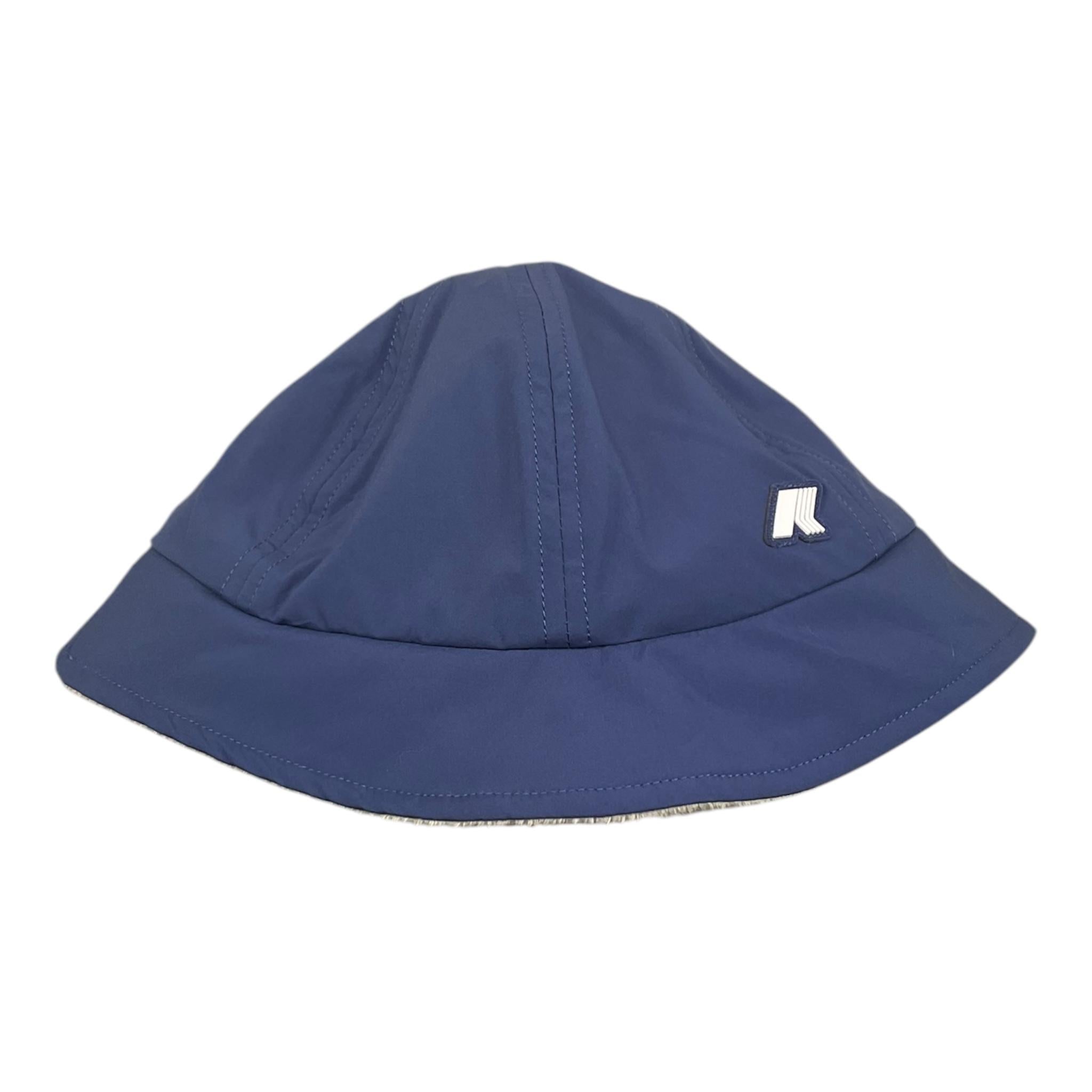 K-WAY cappello tinta unita con laccetto Blu per Bambino K3123RWX BLU K-WAY