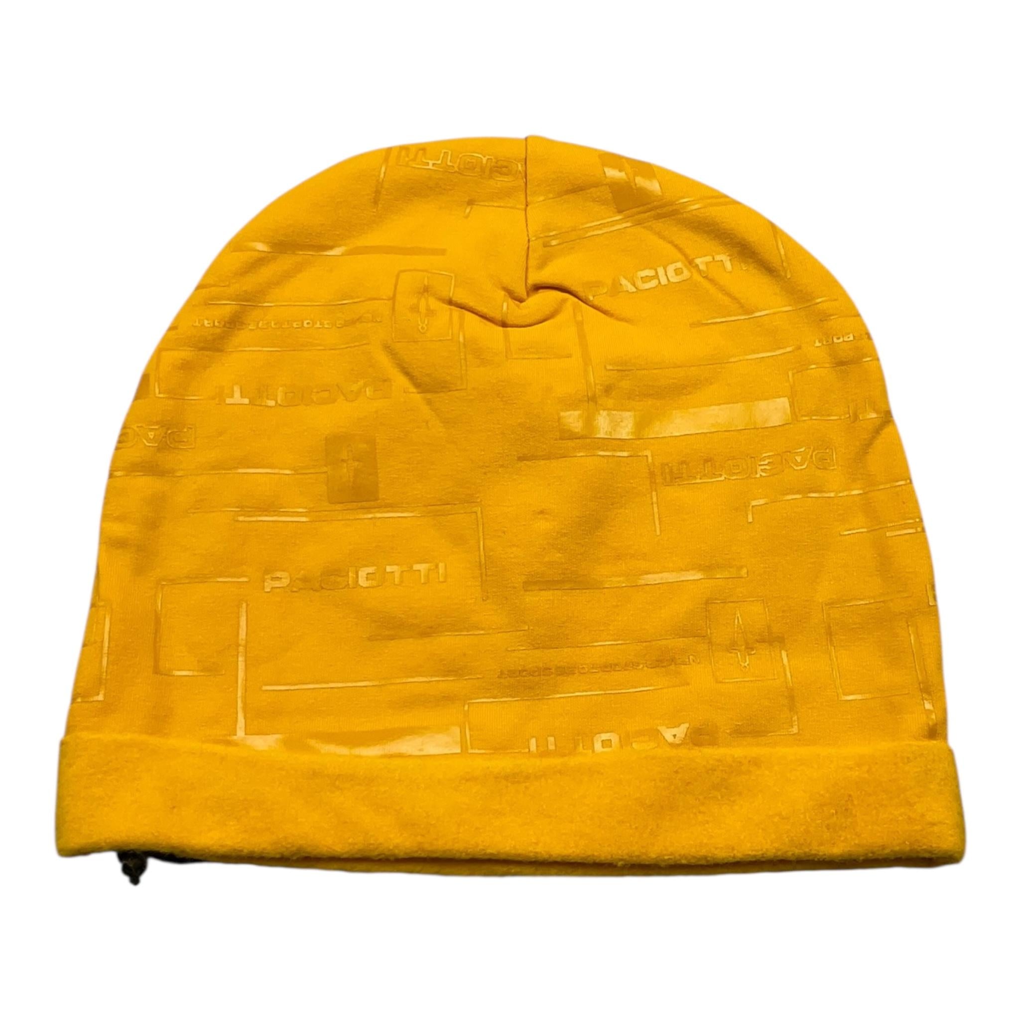 CESARE PACIOTTI cappello tinta unita con logo Giallo per Bambino CAP3304J GIALLO CESARE PACIOTTI
