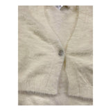 MOSCHINO set cardigan-canotte tinta unita Panna per Bambina 242GJ3211 PANNA MOSCHINO