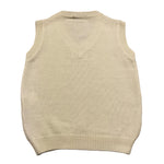 BARCELLINO gilet tinta unita scollo a v Panna per Bambino 105311 PANNA BARCELLINO