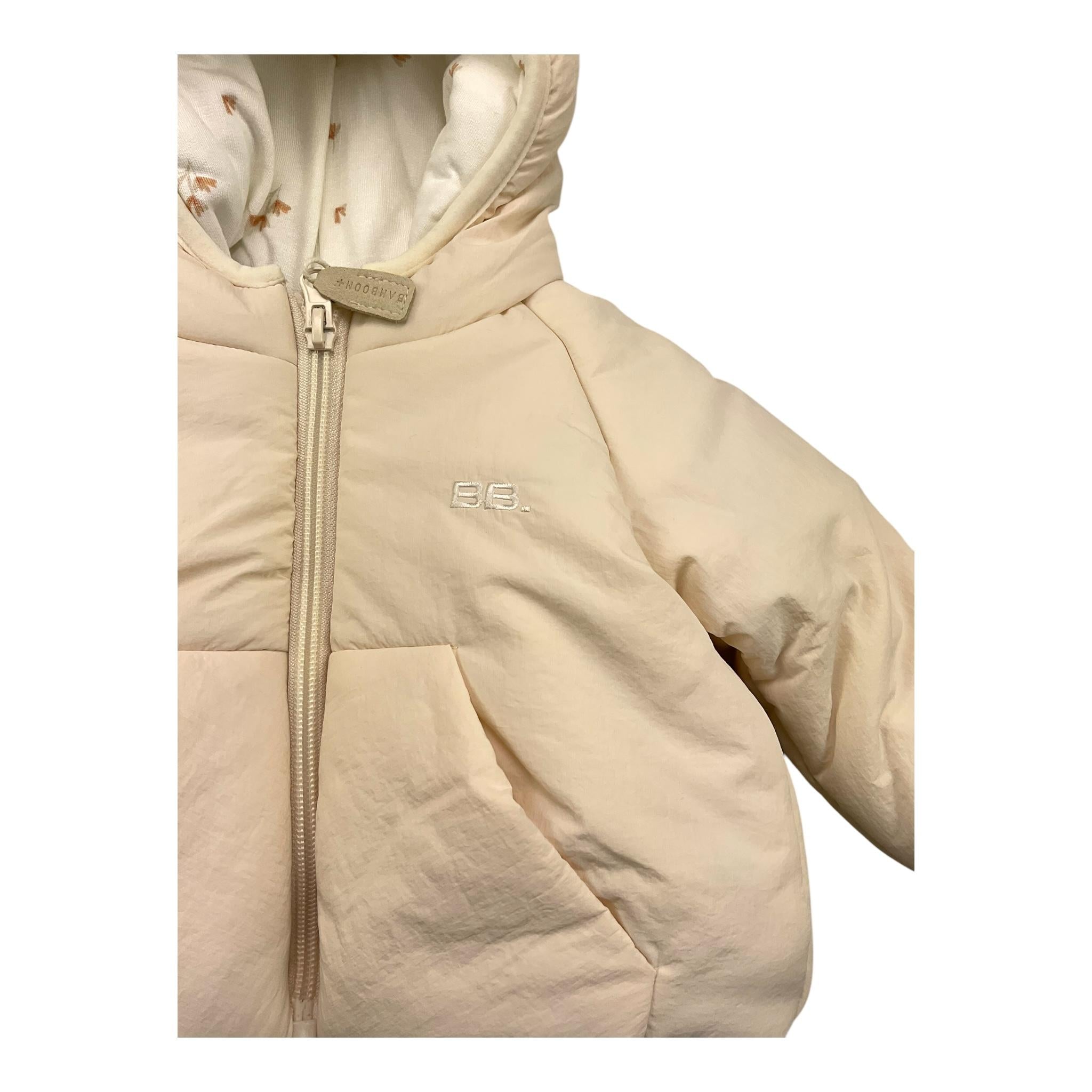 BAMBOOM+BABIES giubbino tinta unita con cappuccio Rosa per Neonata PINK04 ROSA BAMBOOM+BABIES