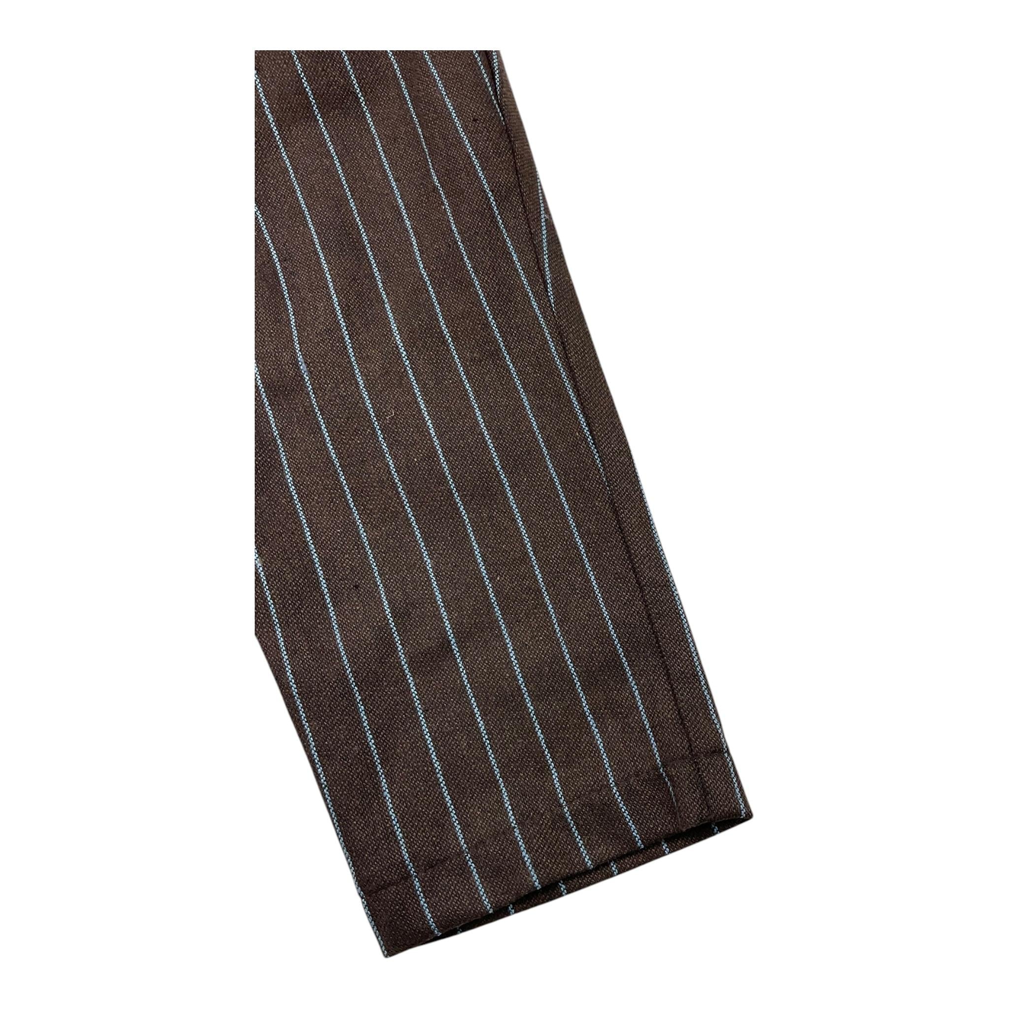 AMBARABA' pantalone tinta unita con elastico in vita Marrone per Neonato FM38175 MARRONE AMBARABA'