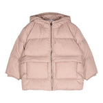 EMPORIO ARMANI giubbino tinta unita con cappuccio e loghi Rosa per Bambina 6DHKJ3AJ ROSA EMPORIO ARMANI