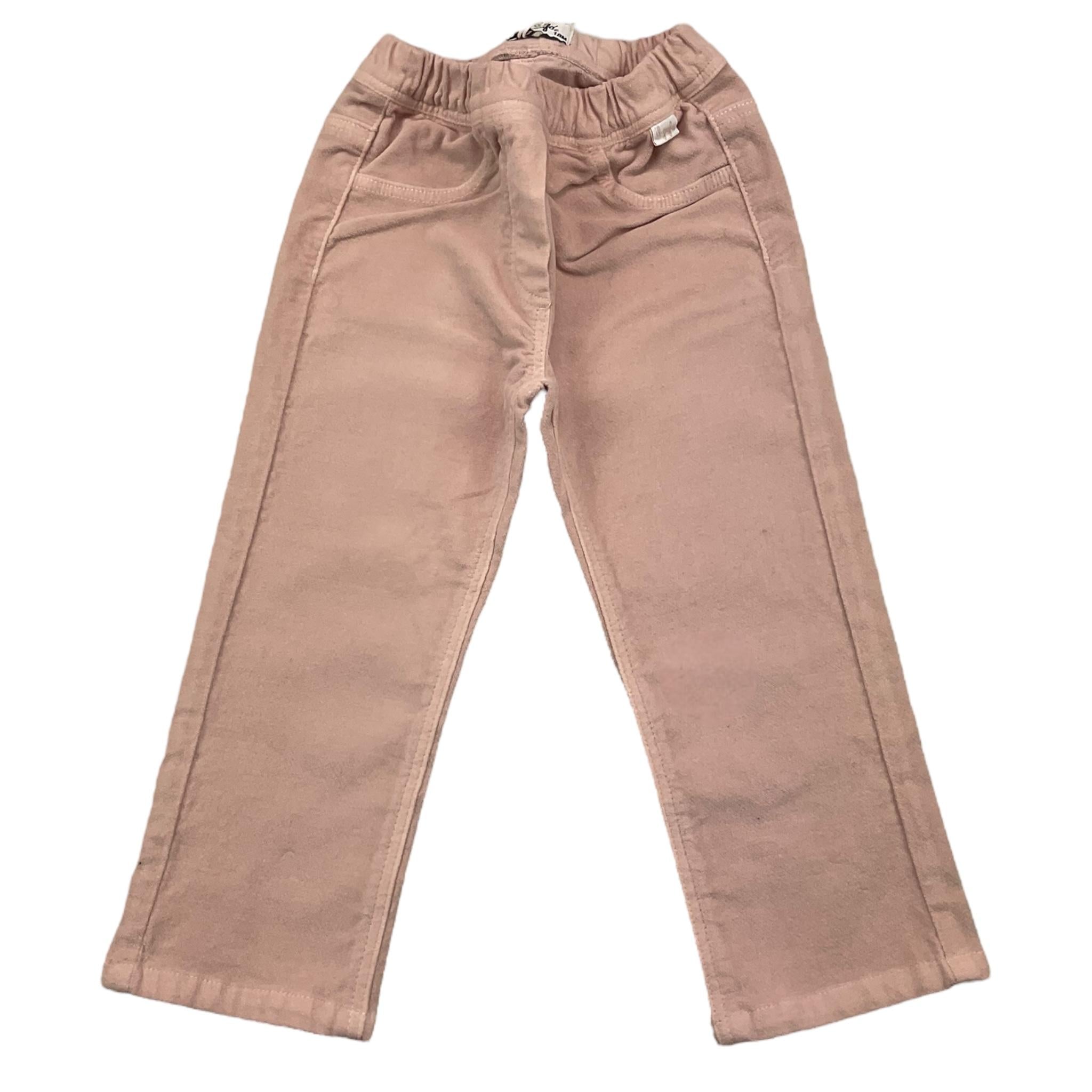IL GUFO pantalone tinta unita con elastico in vita Rosa per Neonata A24PL079V6006 ROSA IL GUFO
