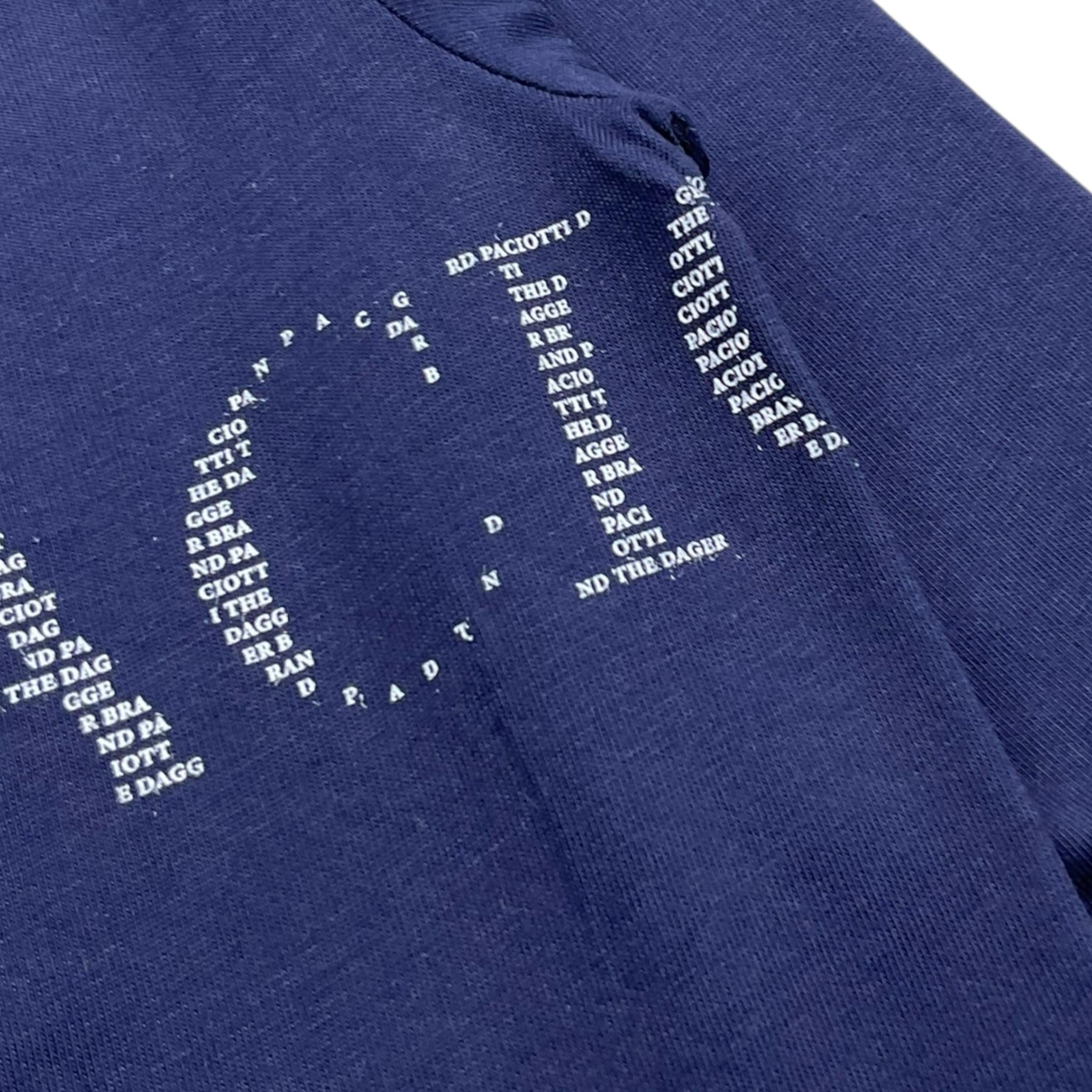 CESARE PACIOTTI shirt girocollo tinta unita con stampa Blu per Neonato TSP5375B BLU CESARE PACIOTTI