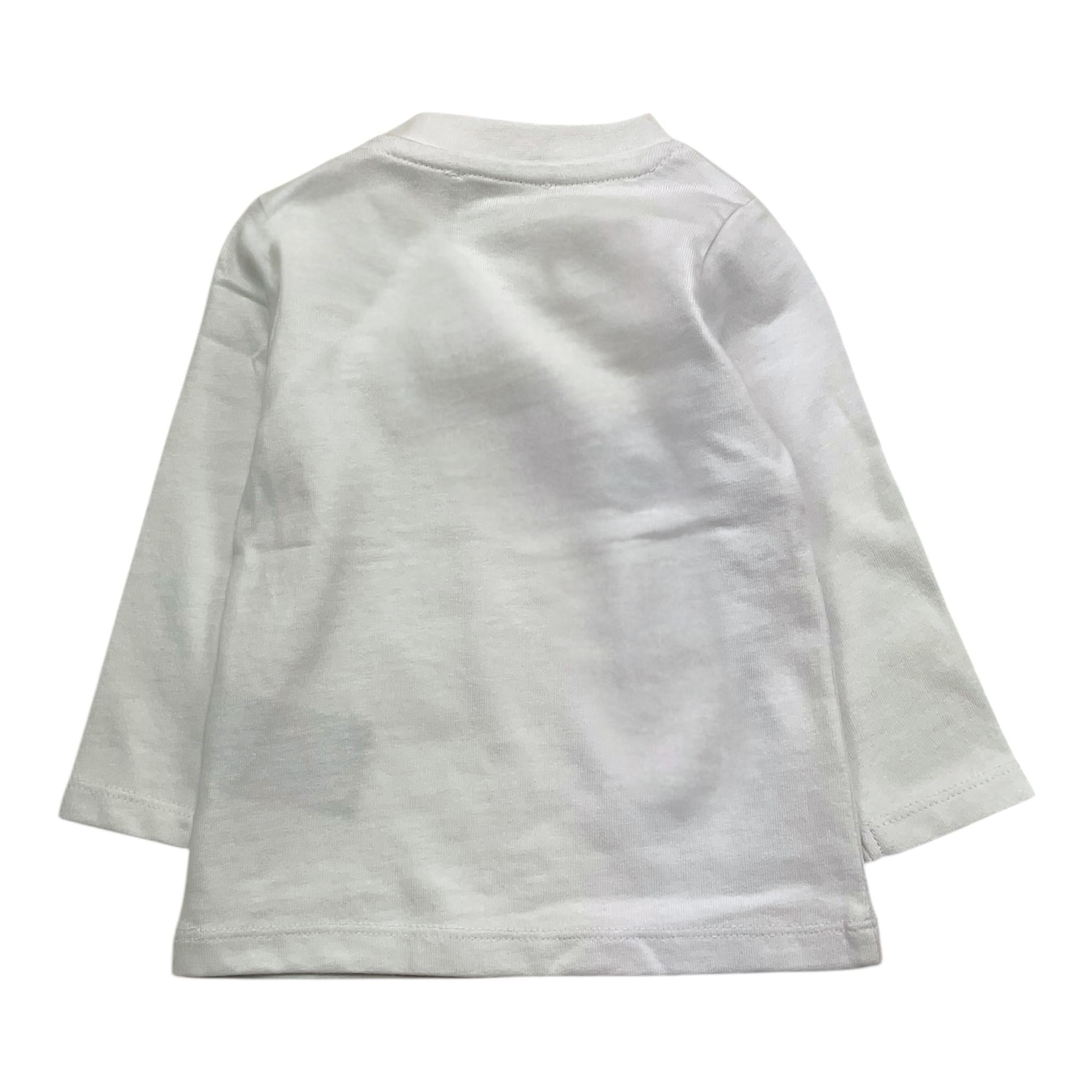 JOHN RICHMOND shirt tinta unita girocollo con stampa Bianco per Neonato RIA25121TS BIANCO JOHN RICHMOND