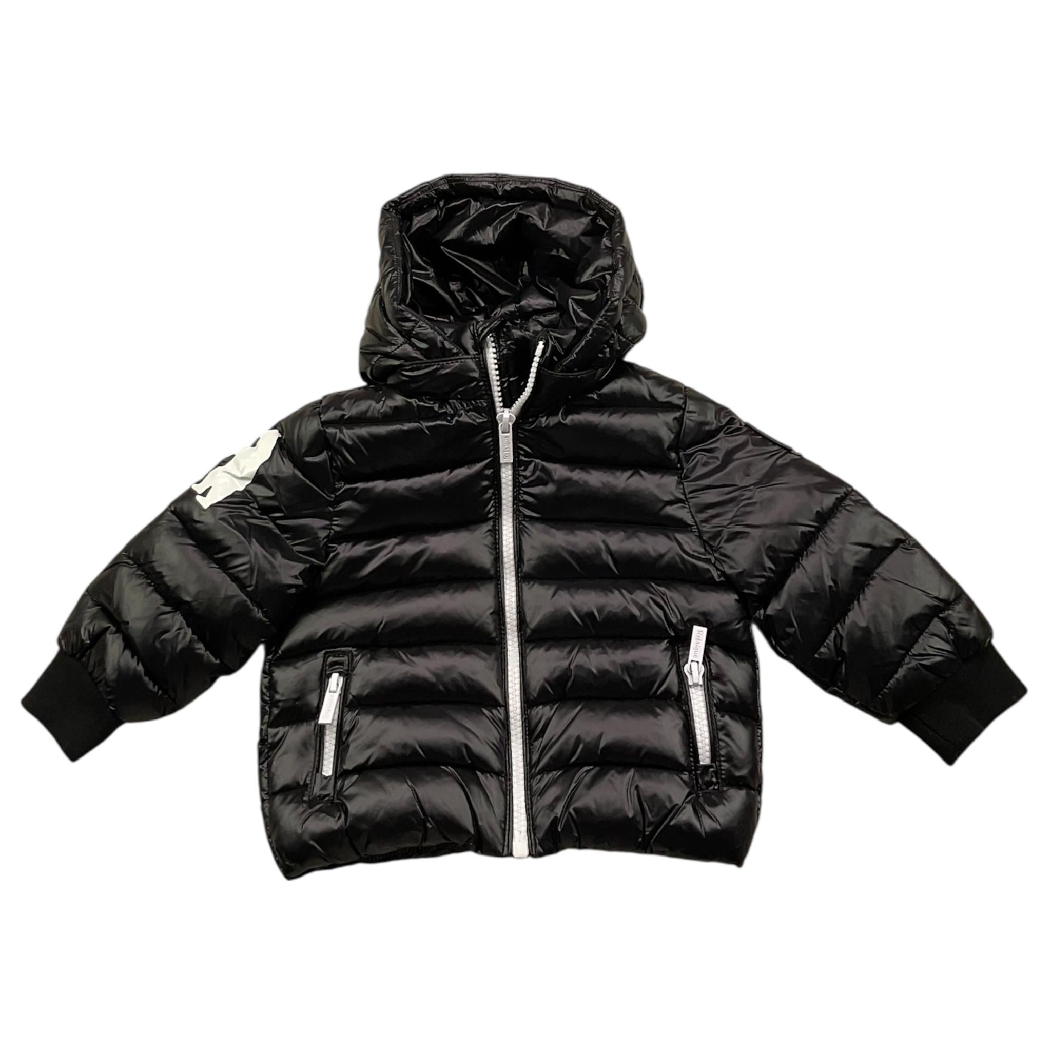 REFRIGUE giubbino tinta unita con cappuccio  Nero per Neonato 2871O00003X NERO REFRIGUE