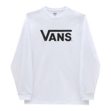 VANS shirt girocollo tinta unita con stampa logo Bianco per Bambino VN000XIYB2 BIANCO VANS