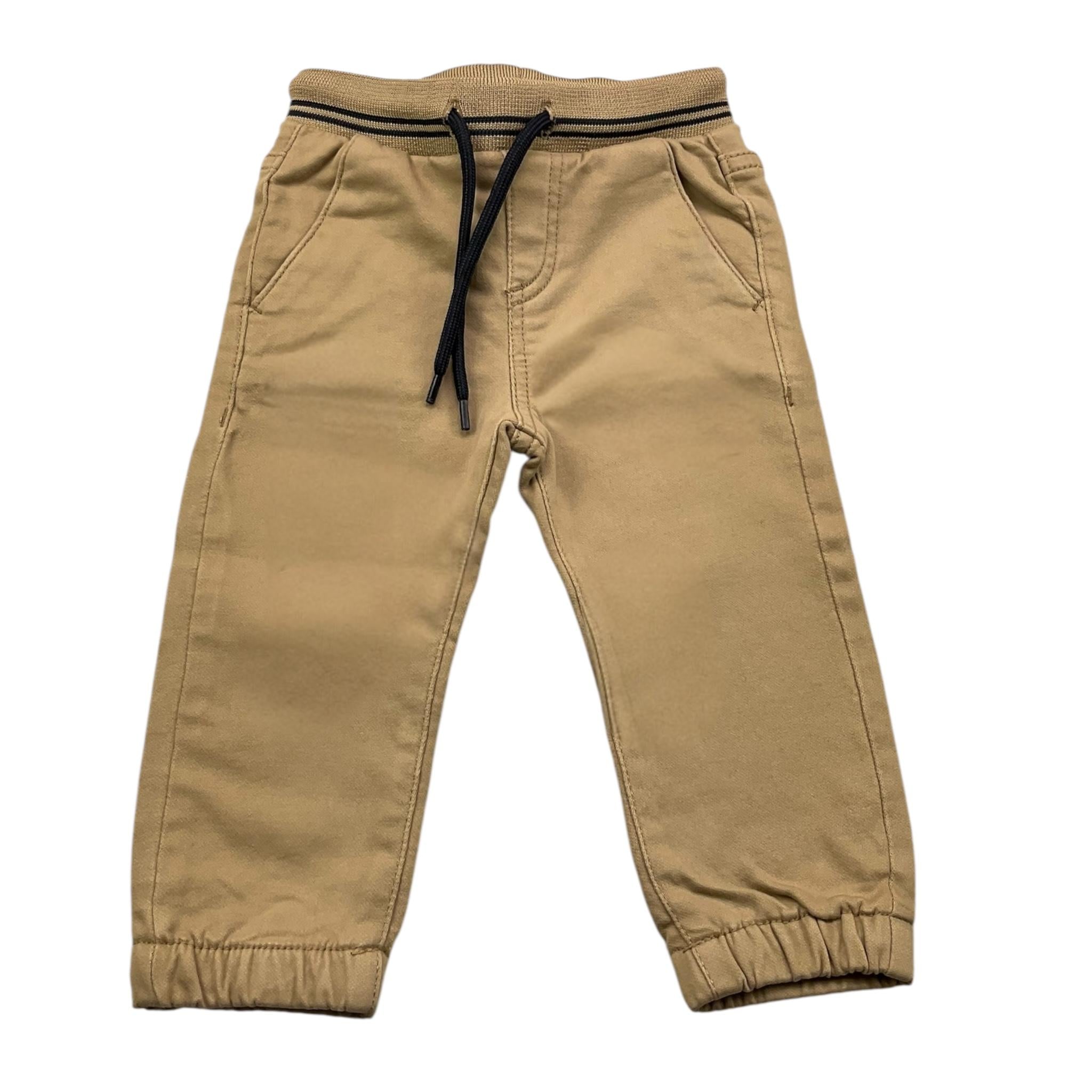 MAYORAL pantalone tinta unita con elastico in vita Beige per Neonato 2536XXX BEIGE MAYORAL